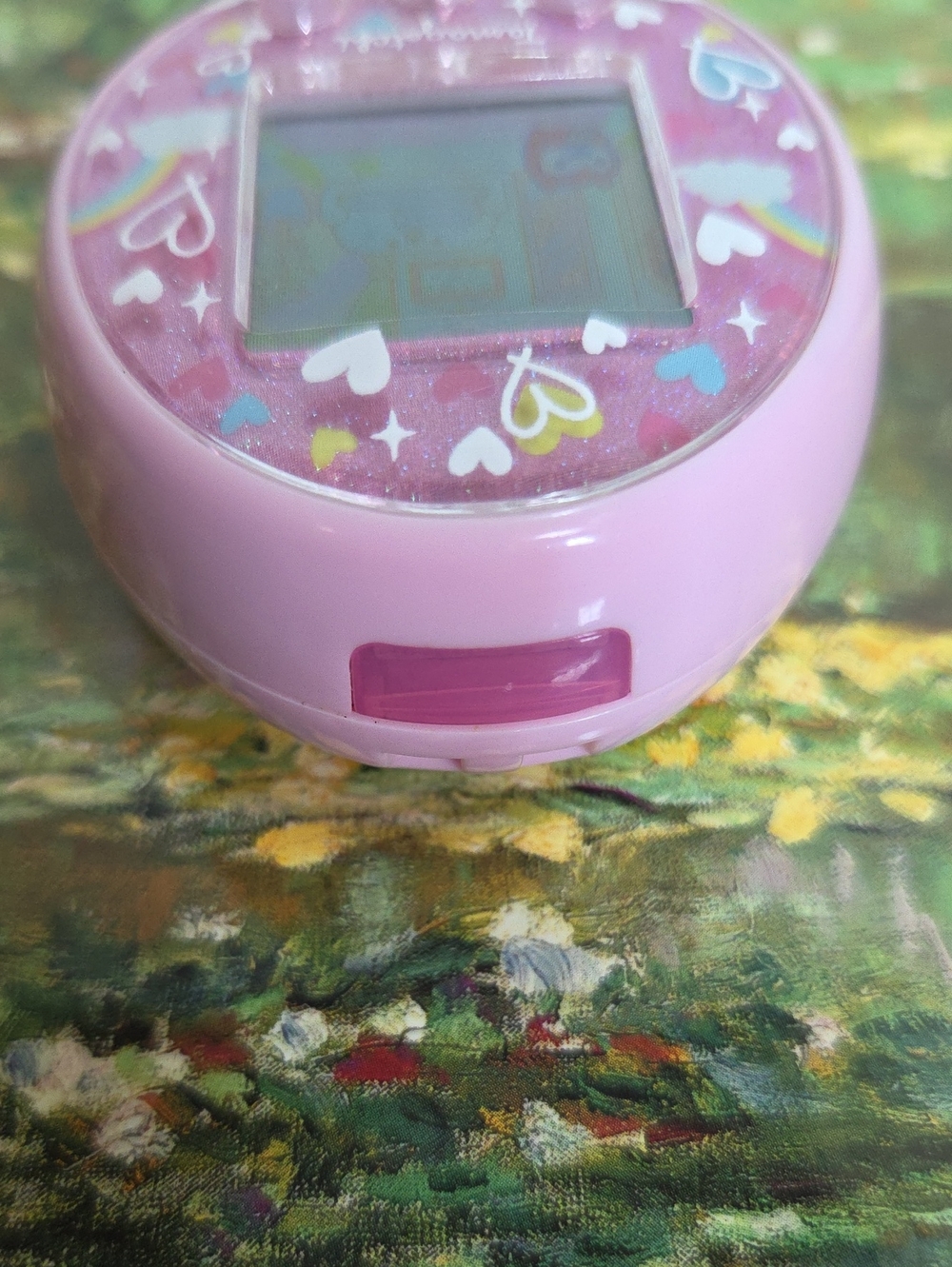 Pink Tamagotchi Virtual Pet with Heart & Rainbow Design 2018 - Picture 4 of 10